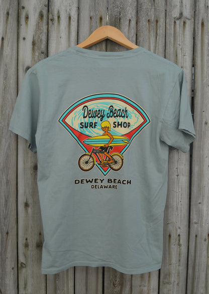 Wave Cruiser Tee- Pale Jade
