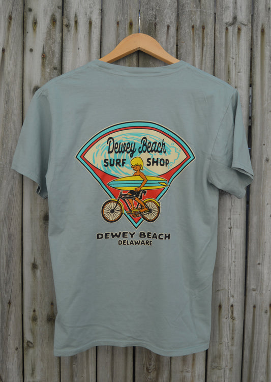 Wave Cruiser Tee- Pale Jade