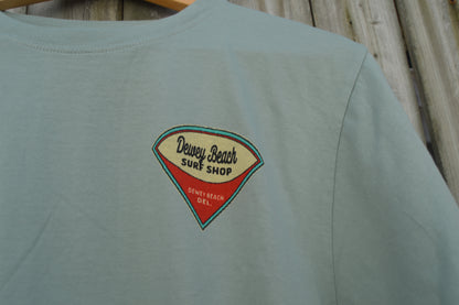 Wave Cruiser Tee- Pale Jade