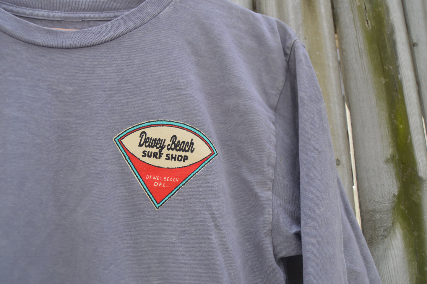 Wave Cruiser Salt Wash Long Sleeve- Steel Grey
