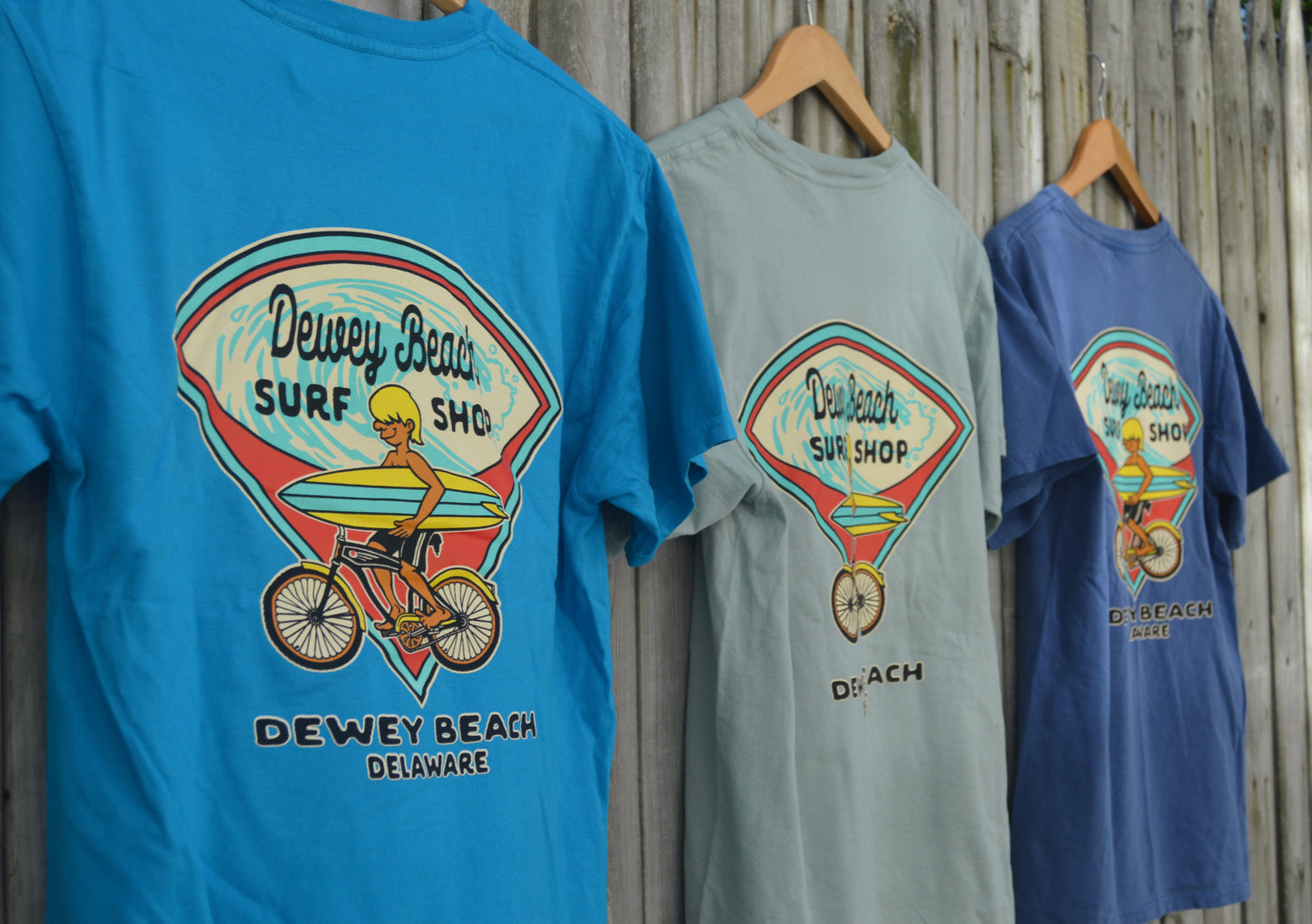 Wave Cruiser Tee- Deep Blue