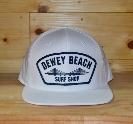 White on White Bridge Hat