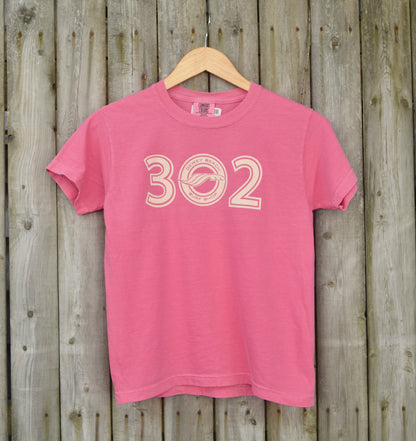 Youth 302 Tee- Berry