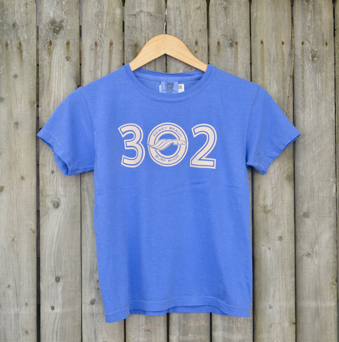 Youth 302 Tee- Flo Blue